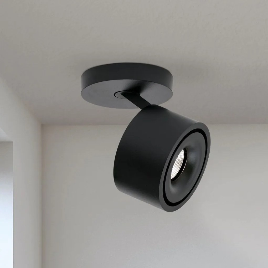 Spot LED directionabil aplicat tavan SPECTER negru