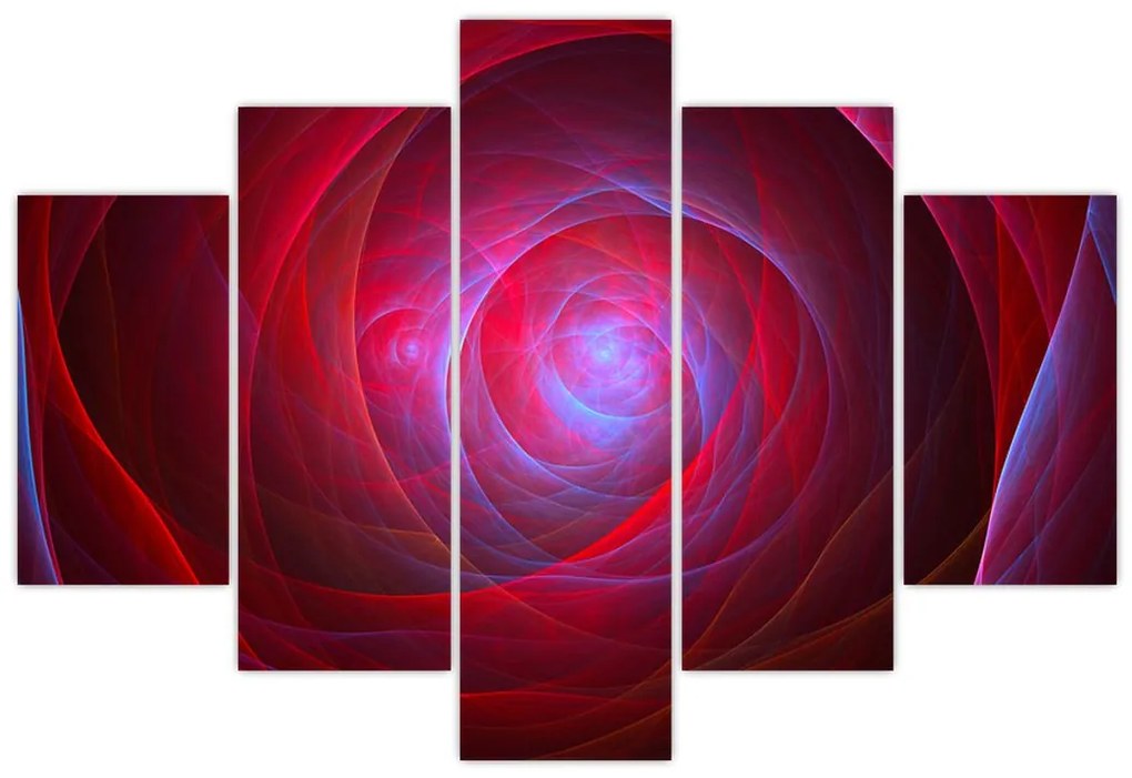Tabloul abstract cu ochi (150x105 cm)
