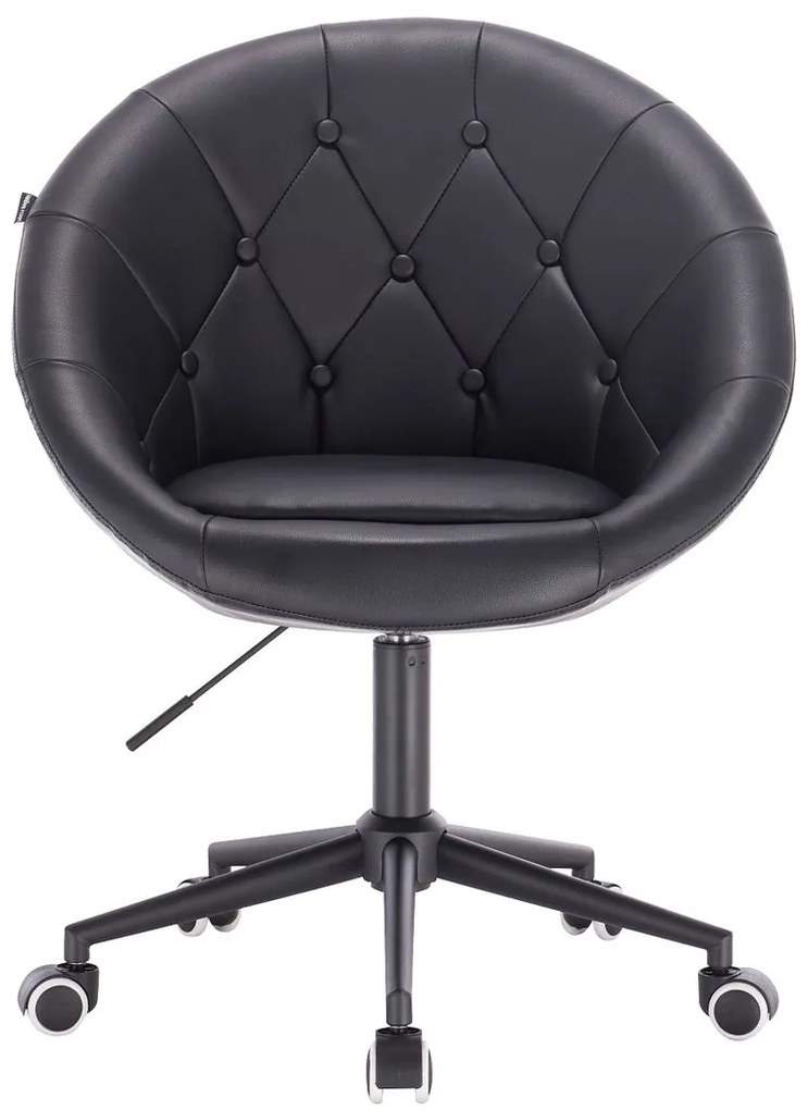 HC8516K Scaun Negru cu Bază Neagră