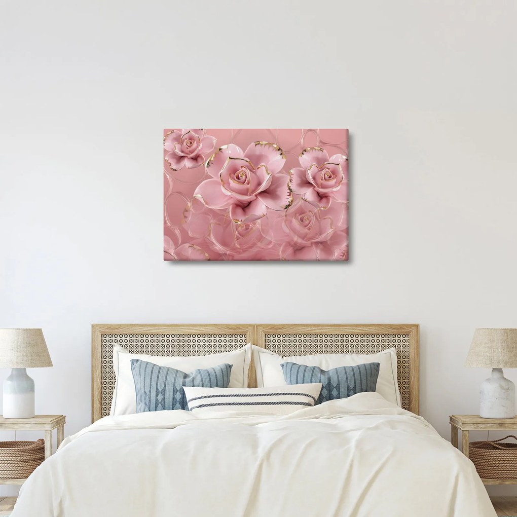 Tablou - Decor floral (70x50 cm)
