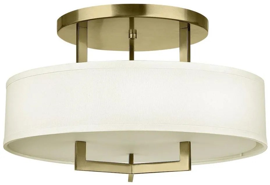 Hinkley HK-HAMPTON-SF-BB Plafonieră HAMPTON, 3 x E27, 60 W, 230 V, Ø 50,8 cm, finisaj auriu