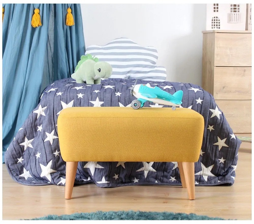 Puf de copii galben Moouv – Artie