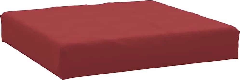 vidaXL Pernă pentru paleți, vin roșu, 60x60x9,5 cm, țesătură Oxford