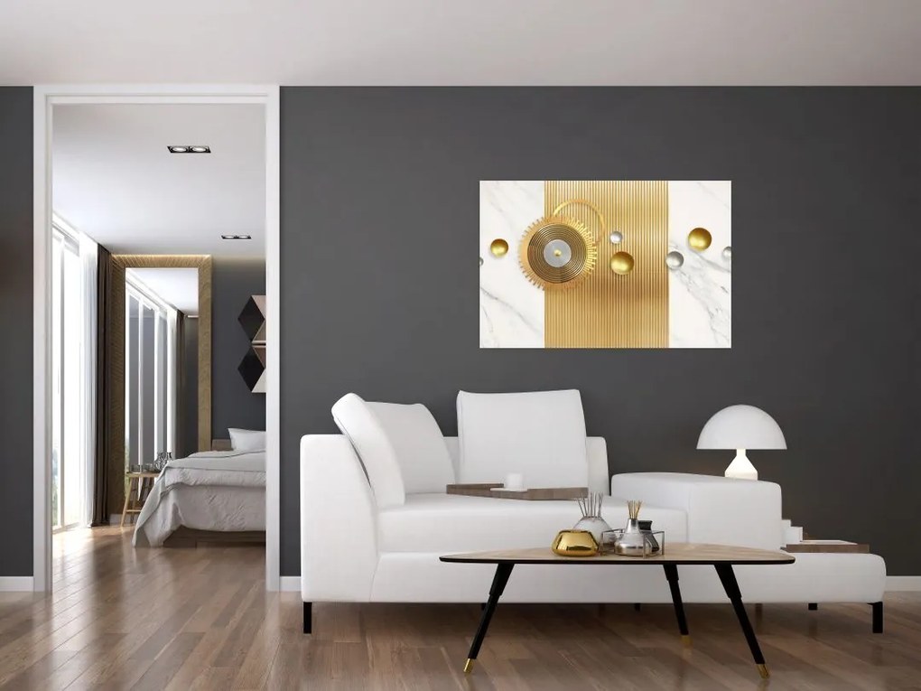 Tablou - Perle din Marmură (90x60 cm)