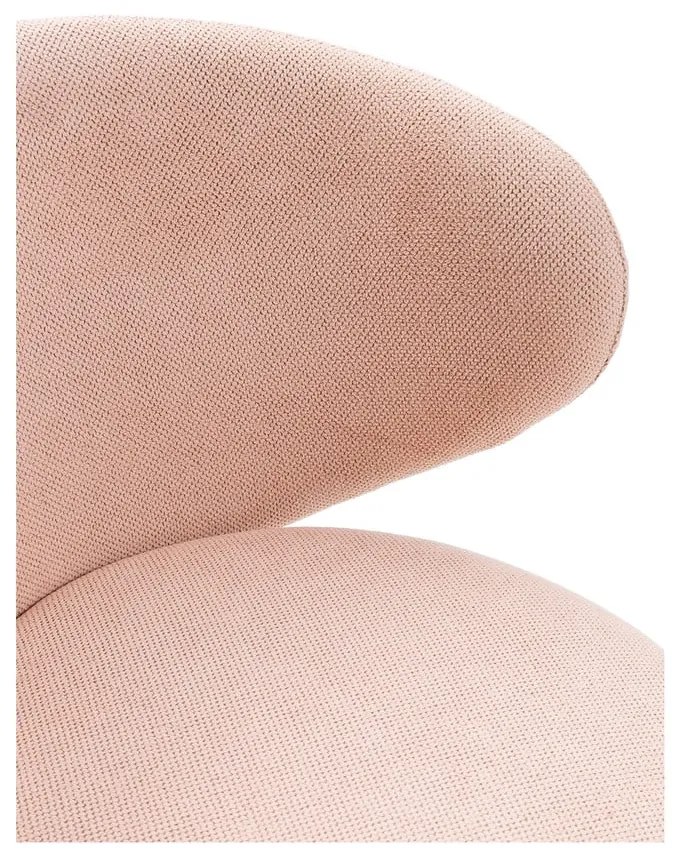Scaun de birou roz deschis Rush – Marckeric