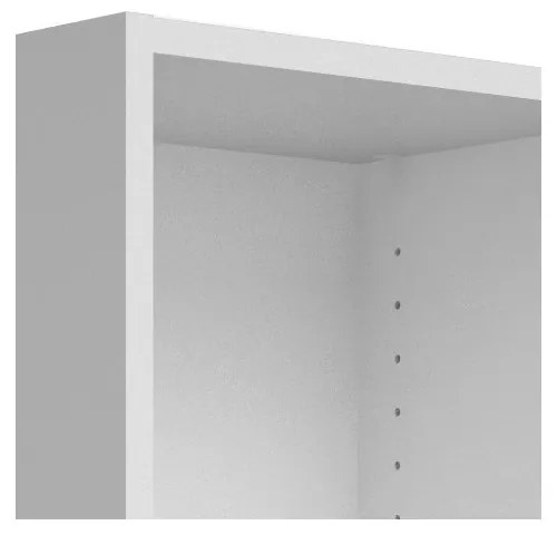 Bibliotecă Tvilum Basic, 41x107 cm, alb