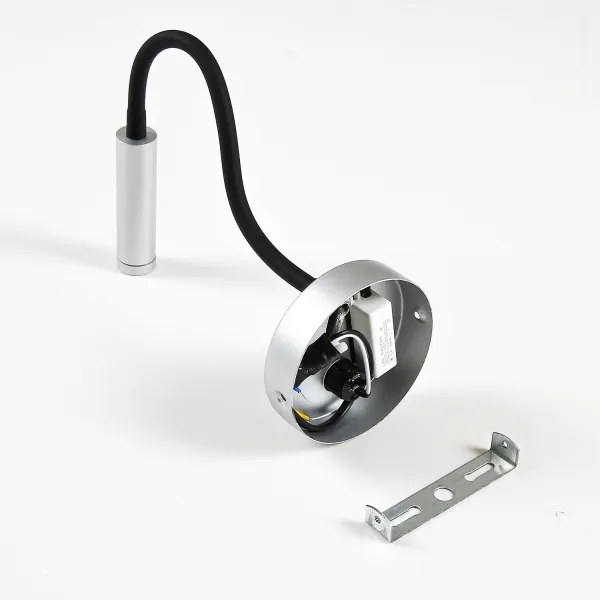 Lampă LED flexibilă de perete Brilagi MAYA LED/3W/230V 4000K argintiu