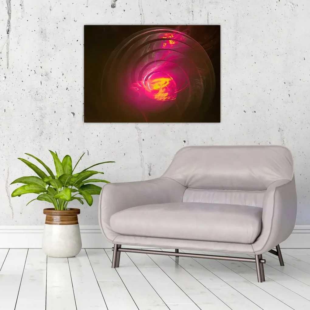 Tablou - abstacție cu spirala (70x50 cm), în 40 de alte dimensiuni noi
