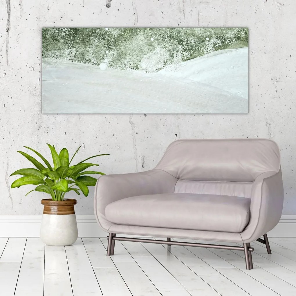 Abstract din pensule (120x50 cm)