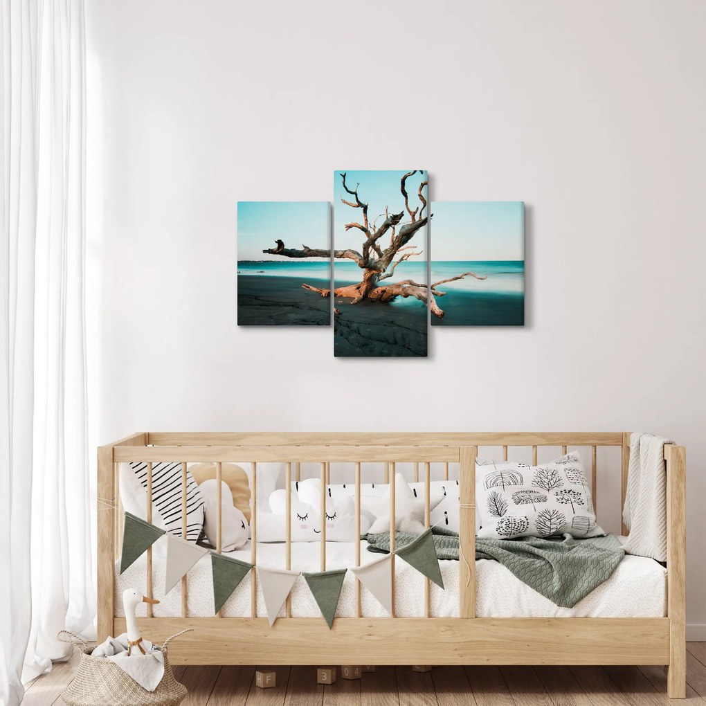 Tablou - Debarcare pe plaja (90x60 cm)