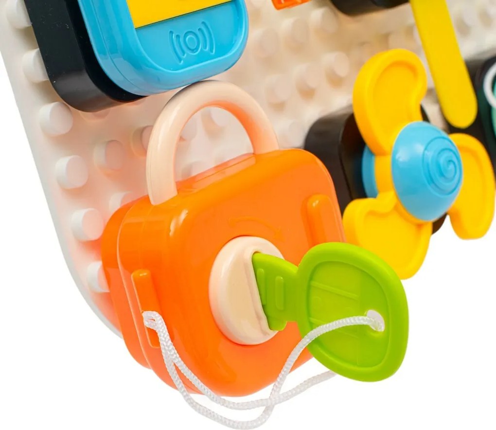 Baby Mix Tablă muzicală interactivă, 35 x 33 x 5,5 cm