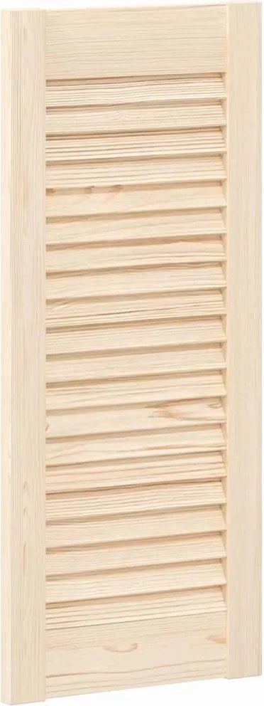 vidaXL Ușă de dulap cu grilaj 69x29,5 cm din lemn masiv de pin