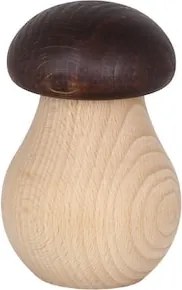 Spărgător de nuci din lemn de fag certificat FSC, formă de ciupercă, natur, 6 × 10 cm, „Mushroom"
