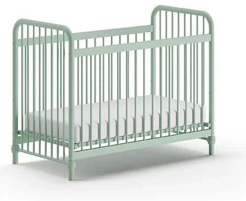 Pătuț verde din metal 60x120 cm BRONXX – Vipack