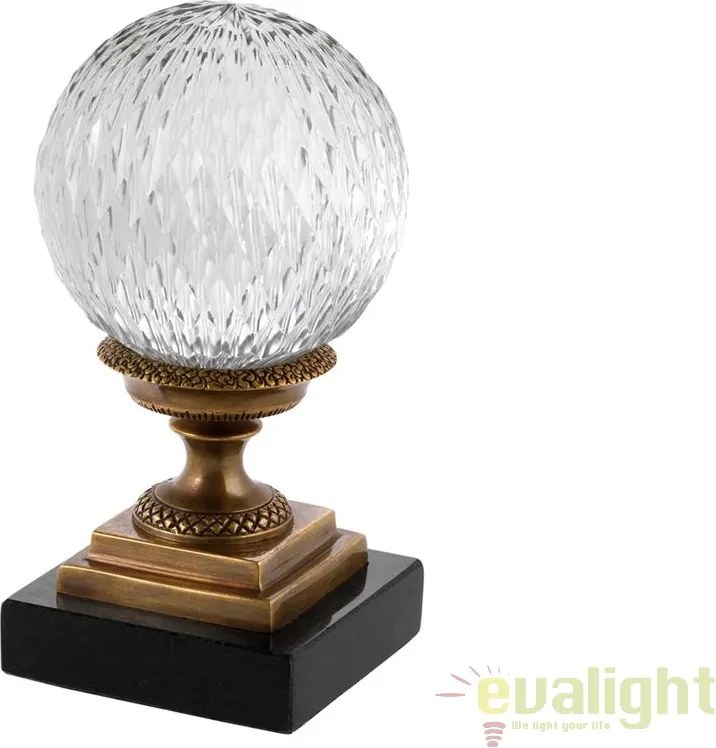 Set de 3 obiecte decorative LUX Divani alama finisaj antic 110081 HZ