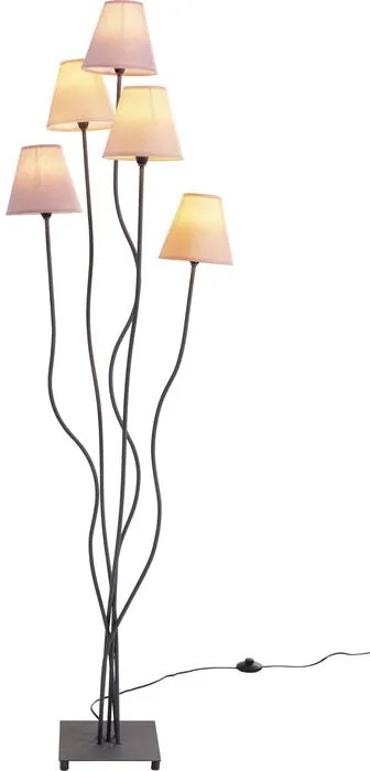 Designul câinilor Lampă de podea Kare Design Flexible Berry Cinque