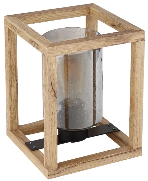 Veioza, lampa de masa design modern PETTEY lemn 15497T GL
