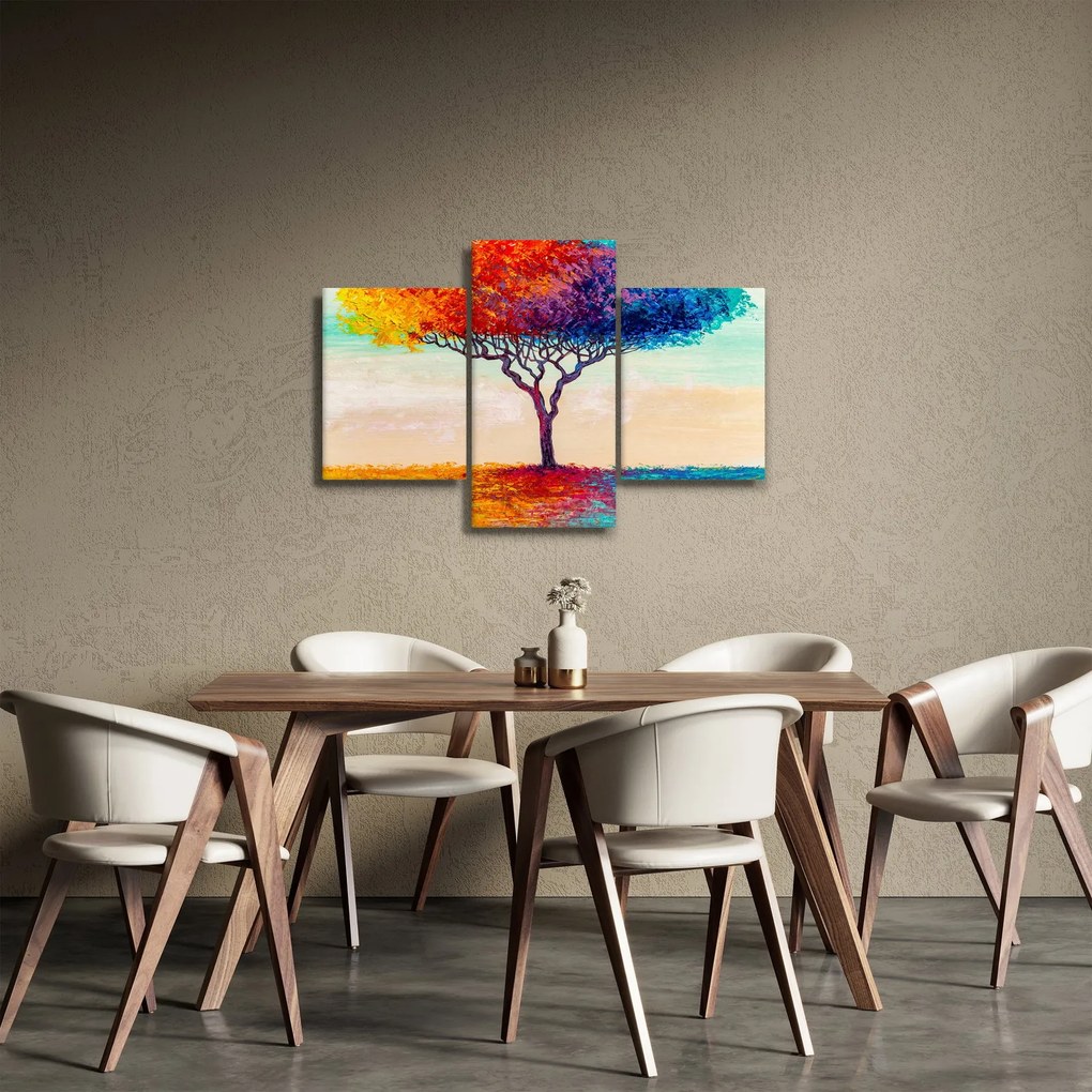 Tablou cu pom pictat (90x60 cm)