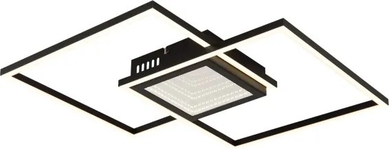 Globo 48468-32 - Plafonieră LED dimabilă SAUNDERS 32W/230V 42,6x42,6 cm