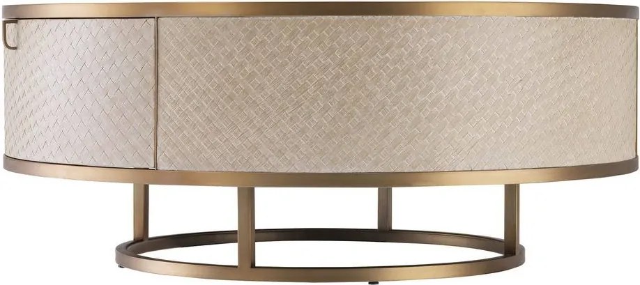 Masuta de cafea moderna design LUX Napa Valley stejar albit 114777 HZ