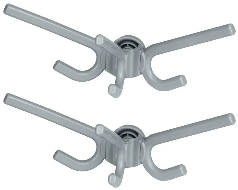 Set 2 cârlige pentru paltoane Wenko Herkules