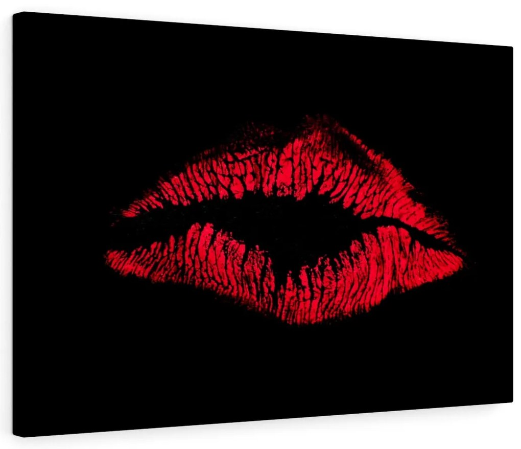 Tablou canvas Abstract Lips 120x80 cm