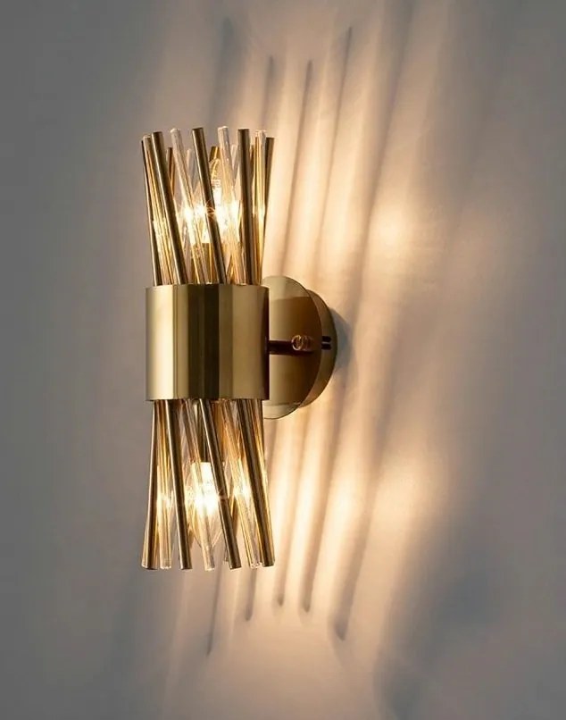 Aplica de perete design modern Lora auriu