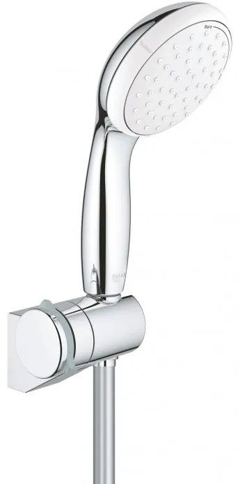 Set de dus, Grohe Tempesta New, cu para 2 tipuri de jet, agatatoare si furtun, crom, 2760110E