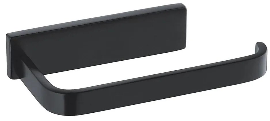 Suport de hârtie igienică OMNIRES DA70510BL DARLING negru semimat