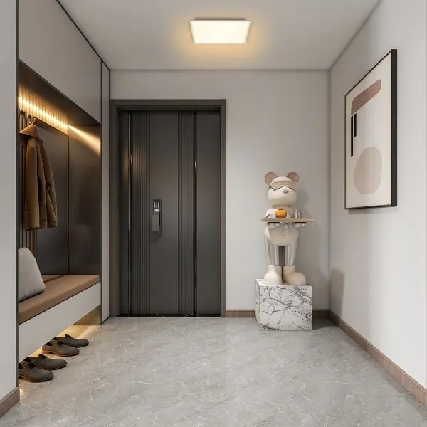 Brilagi - Plafonieră LED SLIMFRAME dimabilă, 36W, 230V, 45x45 cm, albă + telecomandă