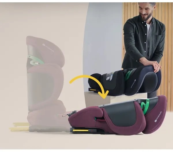 Scaun auto KINDERKRAFT SELECT XPAND 2 i-Size (100-150 cm) Premium Cherry pearl