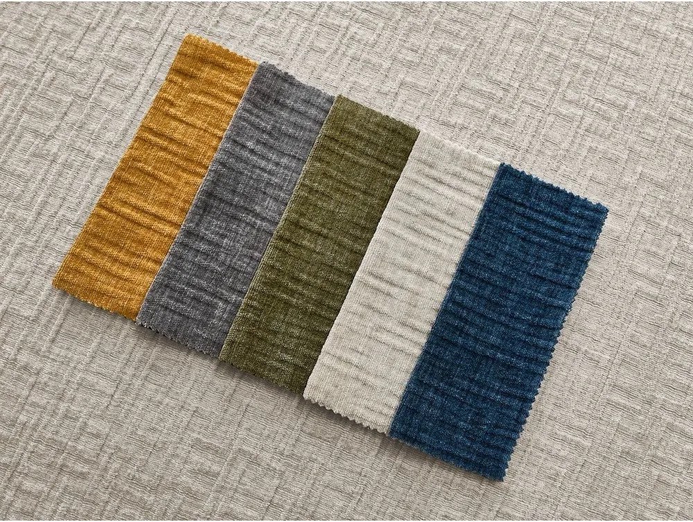 Canapea bej pentru dormitul zilnic/extensibilă cu tapițerie din chenille 240 cm Hugo – Bobochic Paris