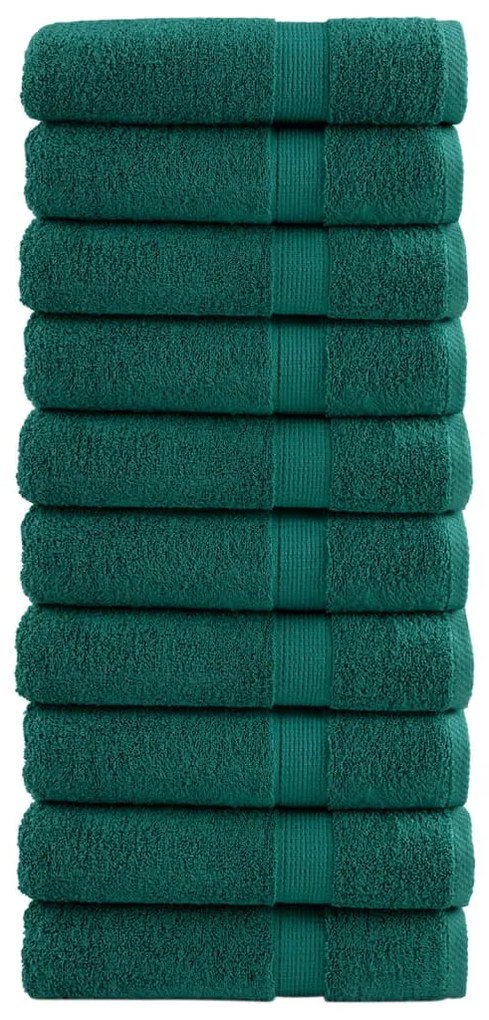 vidaXL Prosoape de baie premium SOLUND 10 buc. 100x150 cm 600 gsm