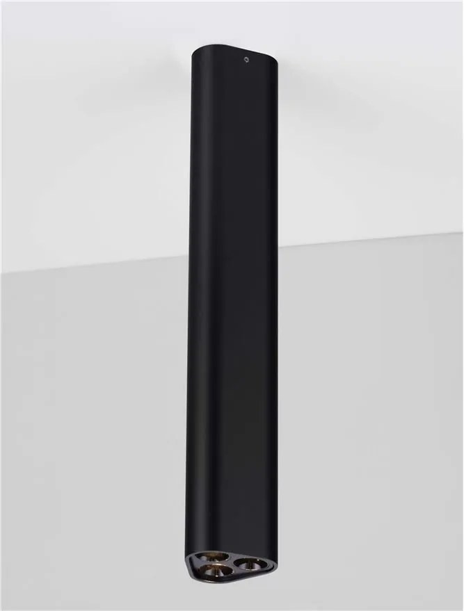 Plafoniera LED tip spot ETHO negru/30,5cm