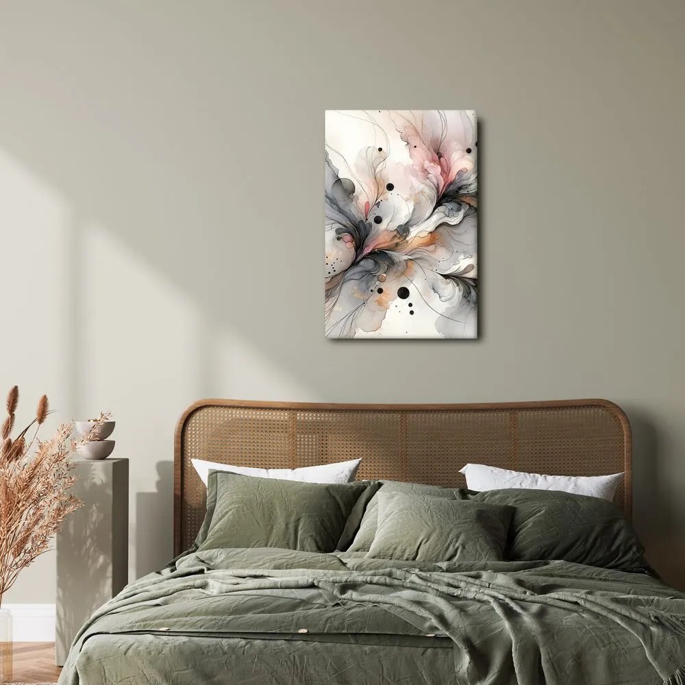 Tablou dinamică în tonuri delicate