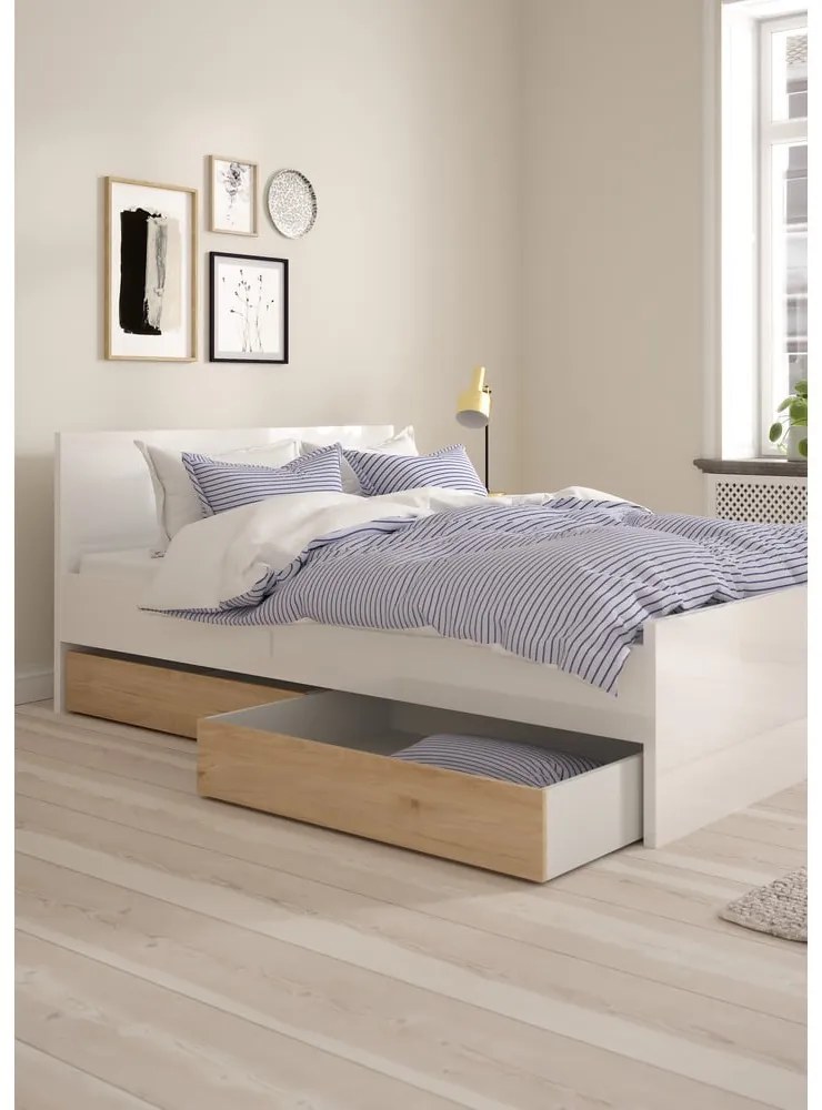 Sertare sub pat în culoare naturală 2 buc. Naia – Tvilum