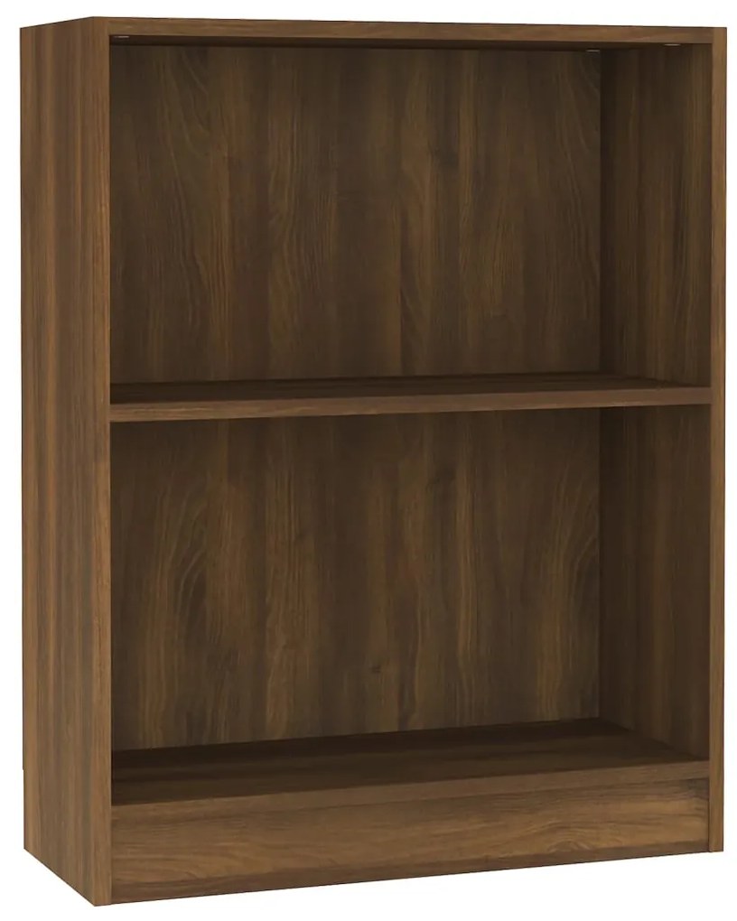 815086 vidaXL Bibliotecă, stejar maro, 60x24x76 cm, lemn prelucrat