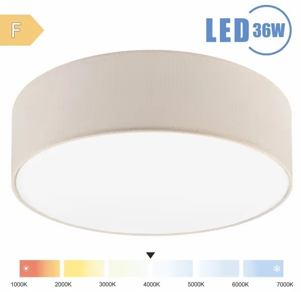 Plafonieră LED Brilagi SIRIJA LED/36W/230V d. 45 cm crem