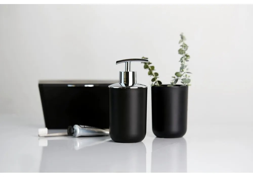 Dozator săpun Wenko Brasil, negru