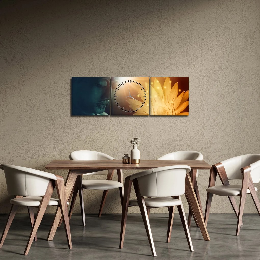 Tablou - Pace (cu ceas) (90x30 cm)