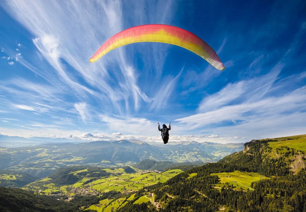 Fototapet - Paragliding (147x102 cm)