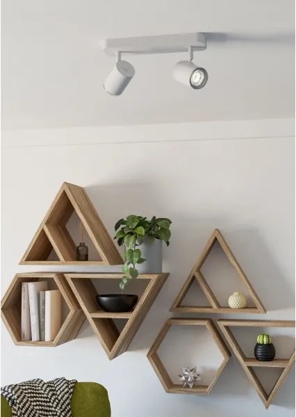 Eglo CONSUMA 300575 - Spot pentru baie 2x GU10, 5W, 230V, IP44, alb