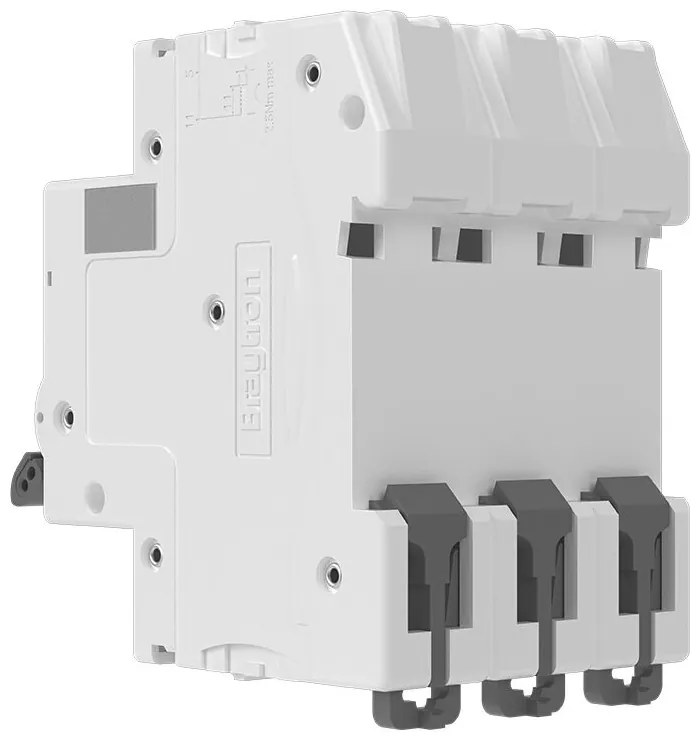 Siguranta automata 3P, 16A, curba de declansare C, capacitate de rupere 4.5kA, Braytron