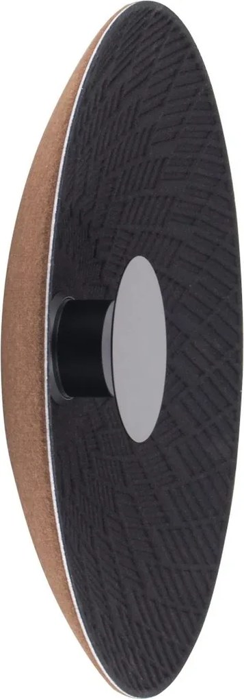 Aplica de perete decorativa LED Misaki negru/ maro