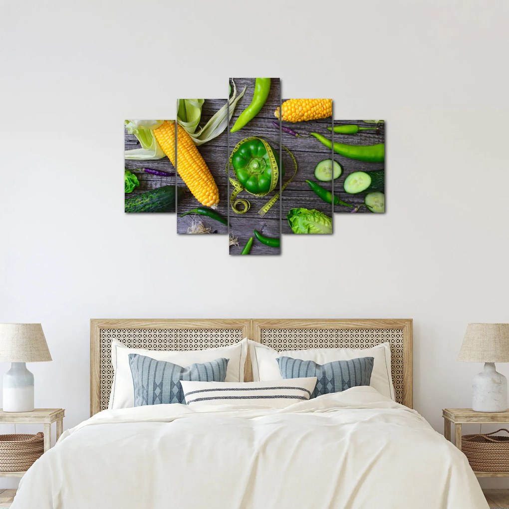 Tablou cu legume (150x105 cm)