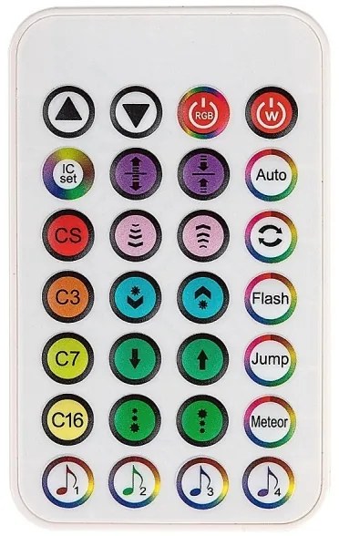 SET 2x lampă LED RGB dimabilă de masă Rabalux 76014 PACO LED/5W/5V