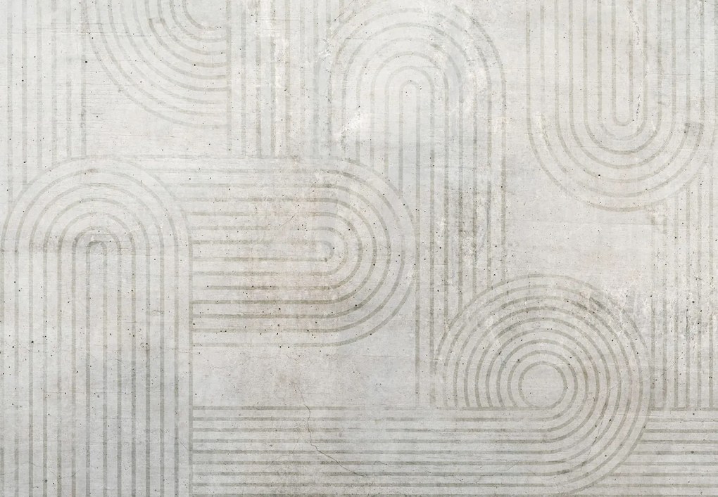 Fototapet - Abstract în beton (147x102 cm)
