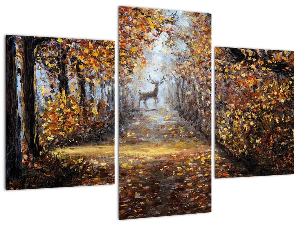 Tablou - Spiritul pădurii (90x60 cm)