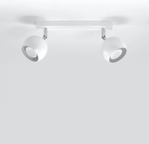 Plafonieră spot OCULARE 2xGU10/40W/230V