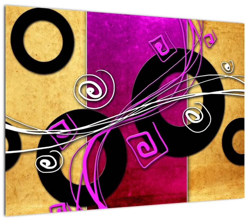 Tablou abstracției (70x50 cm)